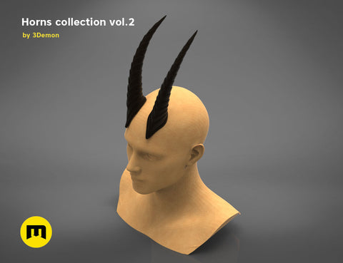 Goat-like Horns