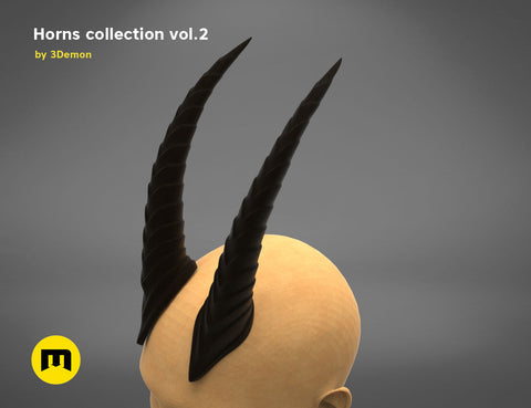 Goat-like Horns