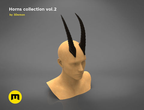 Goat-like Horns