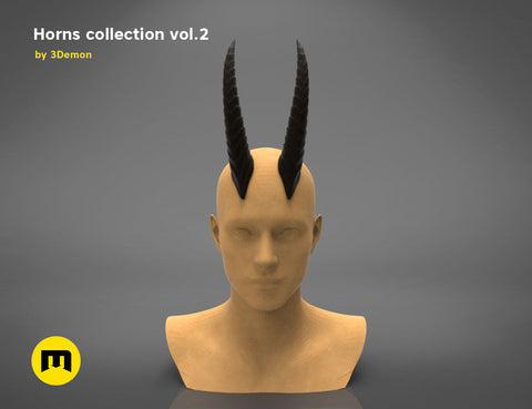 Goat-like Horns