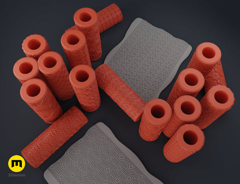 Texture Rollers - Renaissance Wide Patterns