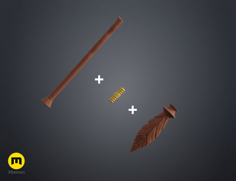 Ruby Honeysuckle wand