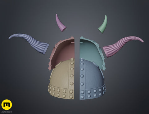 Ruffnut Helmet - How To Train Your Dragon