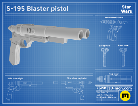 S-195 Qi'ra Blaster