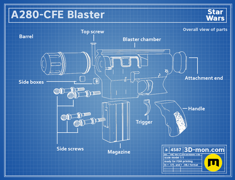 A280-CFE Blaster rifle