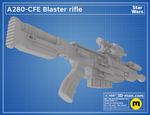 A280-CFE Blaster rifle