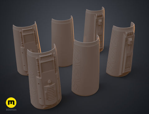 Sabine Wren’s Forearm Guard - Ahsoka