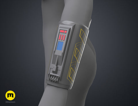 Sabine Wren’s Forearm Guard - Ahsoka
