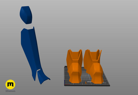 Sabine Wren’s Shin Armor- Ahsoka