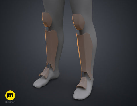 Sabine Wren’s Shin Armor- Ahsoka