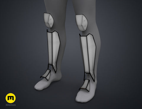 Sabine Wren’s Shin Armor- Ahsoka
