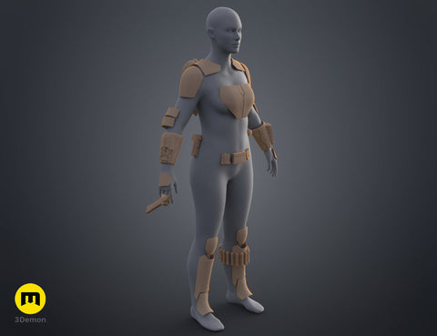 Sabine Wren's armor - Star Wars Rebels