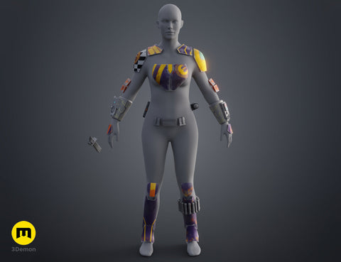 Sabine Wren's armor - Star Wars Rebels