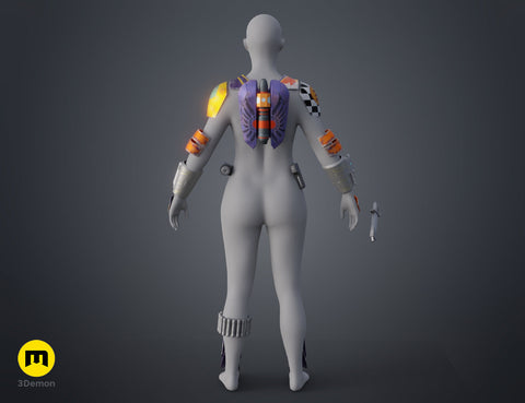 Sabine Wren's armor - Star Wars Rebels