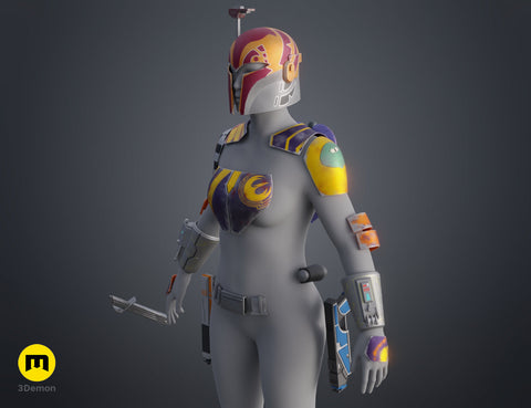 Sabine Wren Cosplay Bundle - Star Wars Rebels