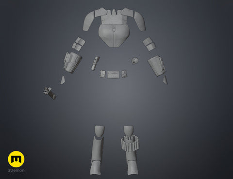 Sabine Wren's armor - Star Wars Rebels
