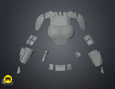 Sabine Wren's armor - Star Wars Rebels