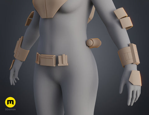 Sabine Wren's armor - Star Wars Rebels