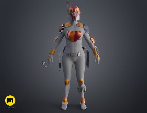 Sabine Wren Cosplay Bundle - Star Wars Rebels