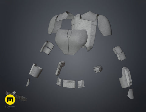 Sabine Wren's armor - Star Wars Rebels