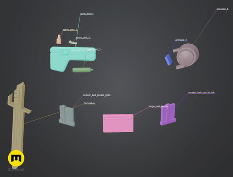 Sabine Wren Cosplay Bundle - Star Wars Rebels