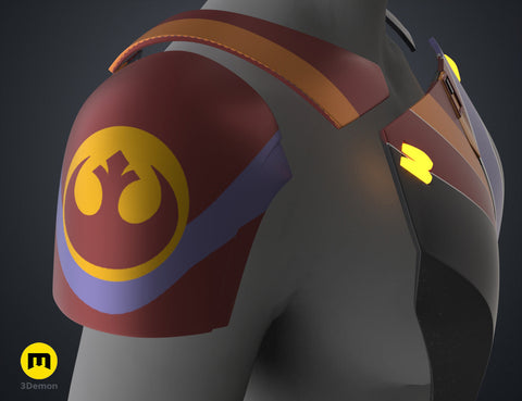 Sabine Wren's armor from Ahsoka