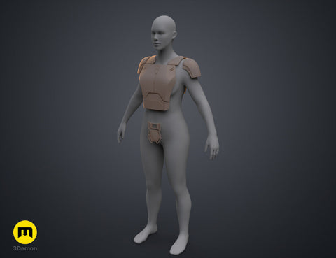 Sabine Wren's armor from Ahsoka