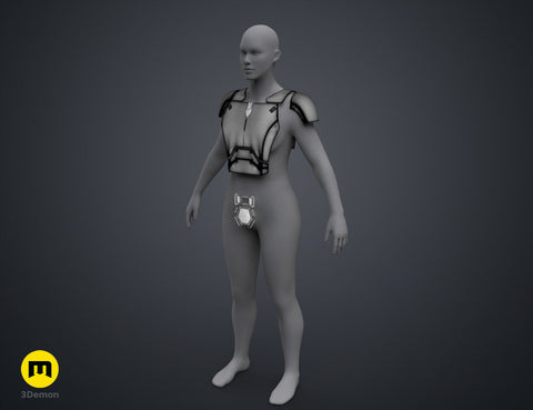 Sabine Wren's armor from Ahsoka