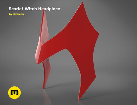 Scarlet Witch Halloween Headpiece