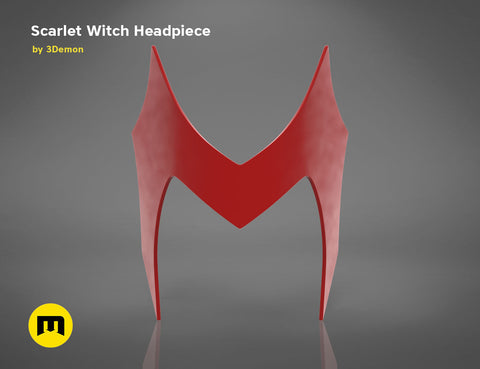 Scarlet Witch Halloween Headpiece