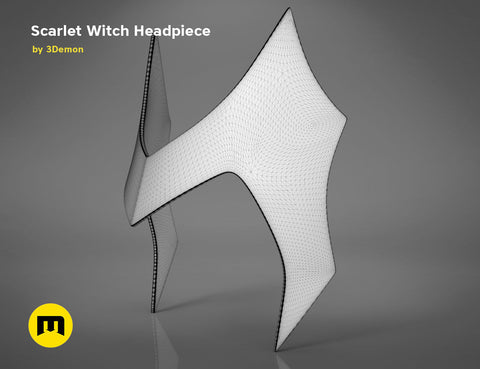 Scarlet Witch Halloween Headpiece