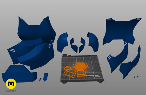 Sabine Wren's armor from Ahsoka
