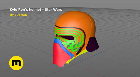 KyloRen's helmet (New) - Star Wars