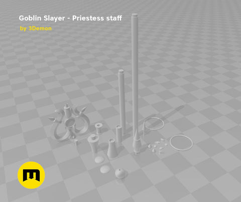 Priestess staff - Goblin Slayer