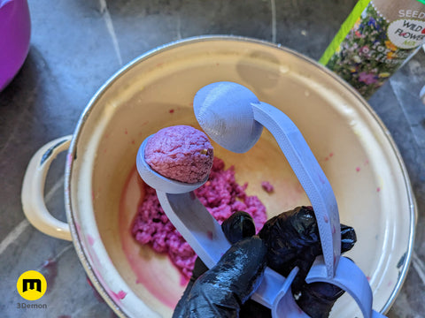 Easter Egg Seed Bomb Maker