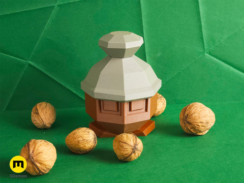 Seedot Nutcracker Low Poly