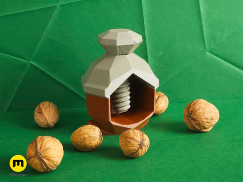 Seedot Nutcracker Low Poly