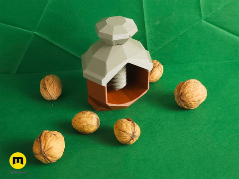 Seedot Nutcracker Low Poly