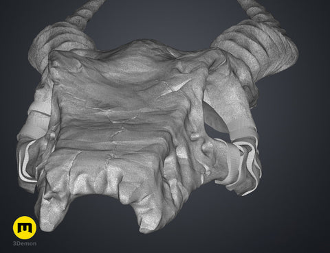 Shaman Skull with Horns