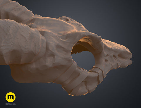 Shaman Skull with Horns