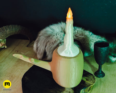 Shrek Ear Wax Candle