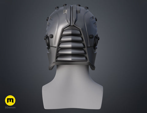 Sith acolyte mask back - Star Wars