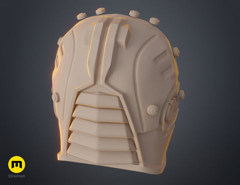 Sith acolyte mask back - Star Wars