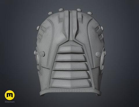 Sith acolyte mask back - Star Wars