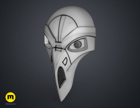 Sith Inquisitor Mask - Tales of the Jedi