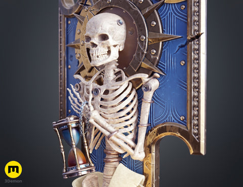 Space Marine Skeleton Storm Shield