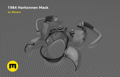 Dune 1984 Harkonnen Mask