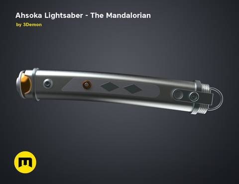 Ahsoka Short Lightsaber - The Mandalorian