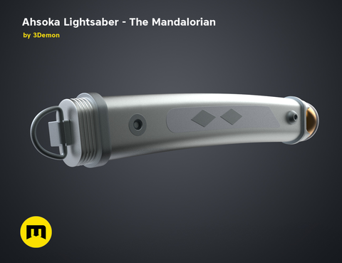 Ahsoka Short Lightsaber - The Mandalorian