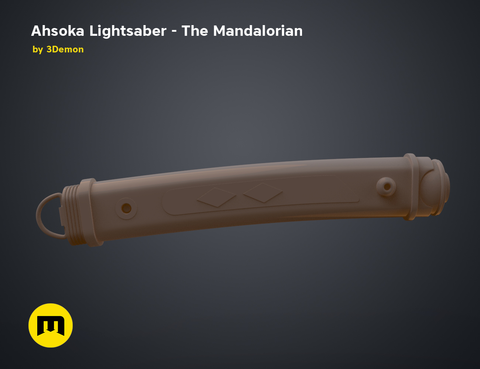 Ahsoka Short Lightsaber - The Mandalorian